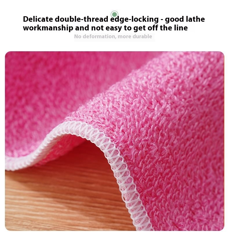 Title 11, Bamboo Fiber Oil-free Absorbent Dishcloth