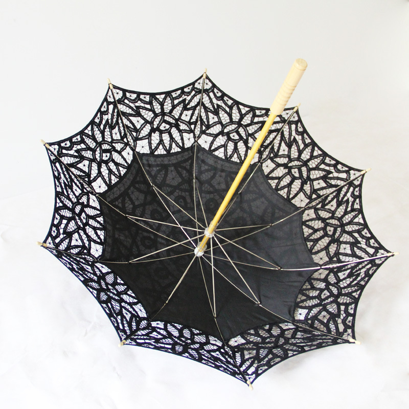 Black Gothic Sun Umbrella