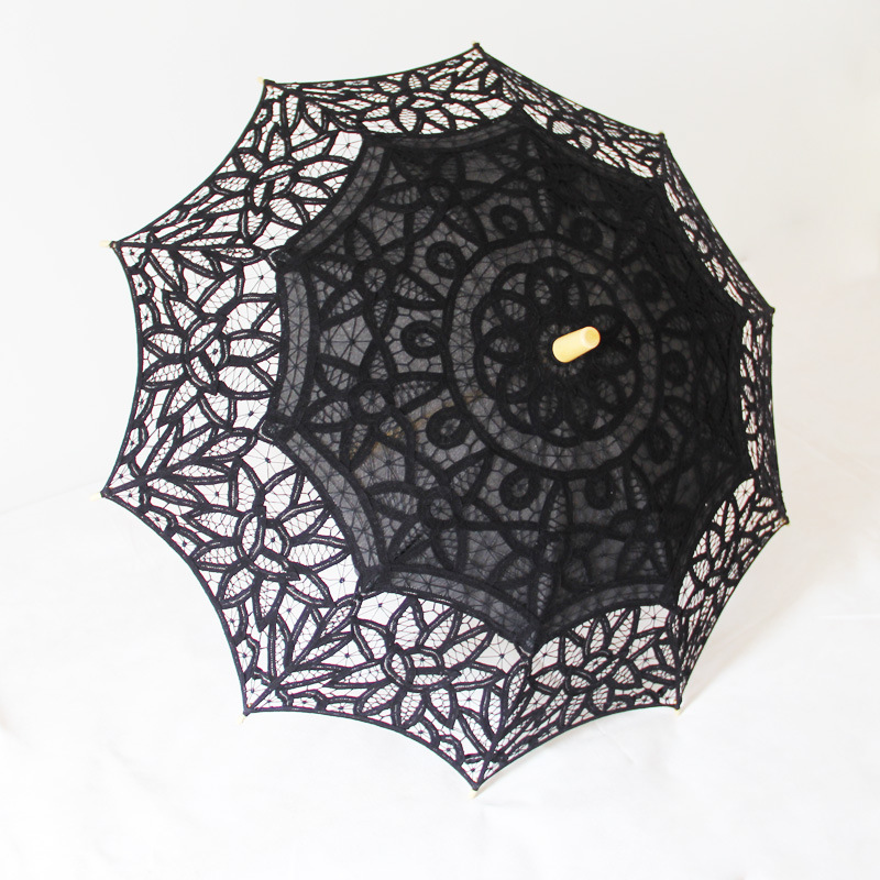 Black Gothic Sun Umbrella
