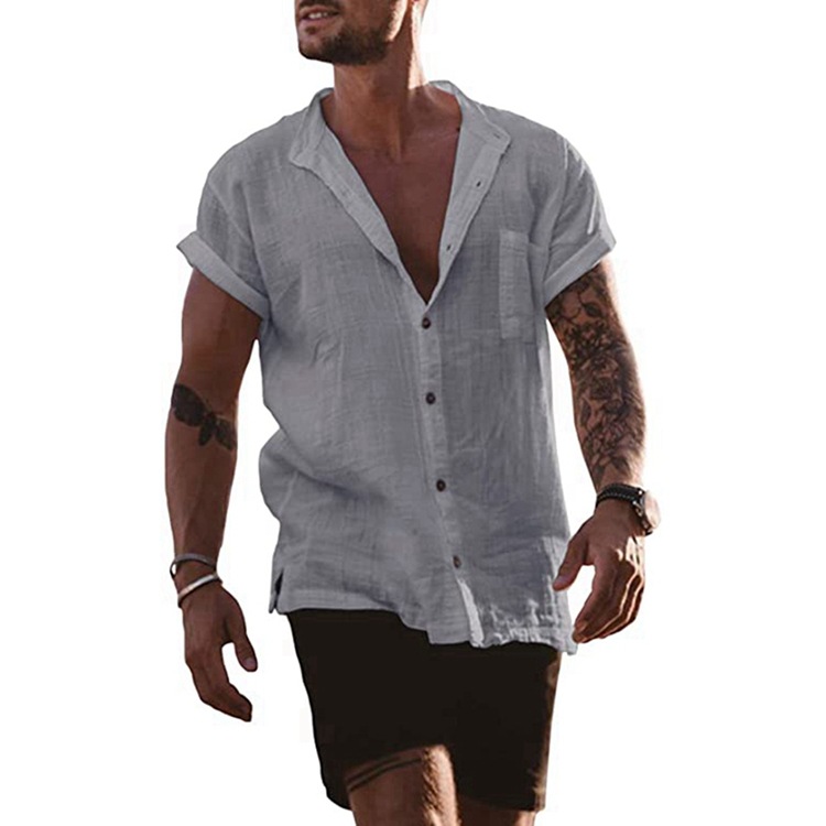 Title 5, Mens Summer Short Sleeve Shirts Loose Fitting ...