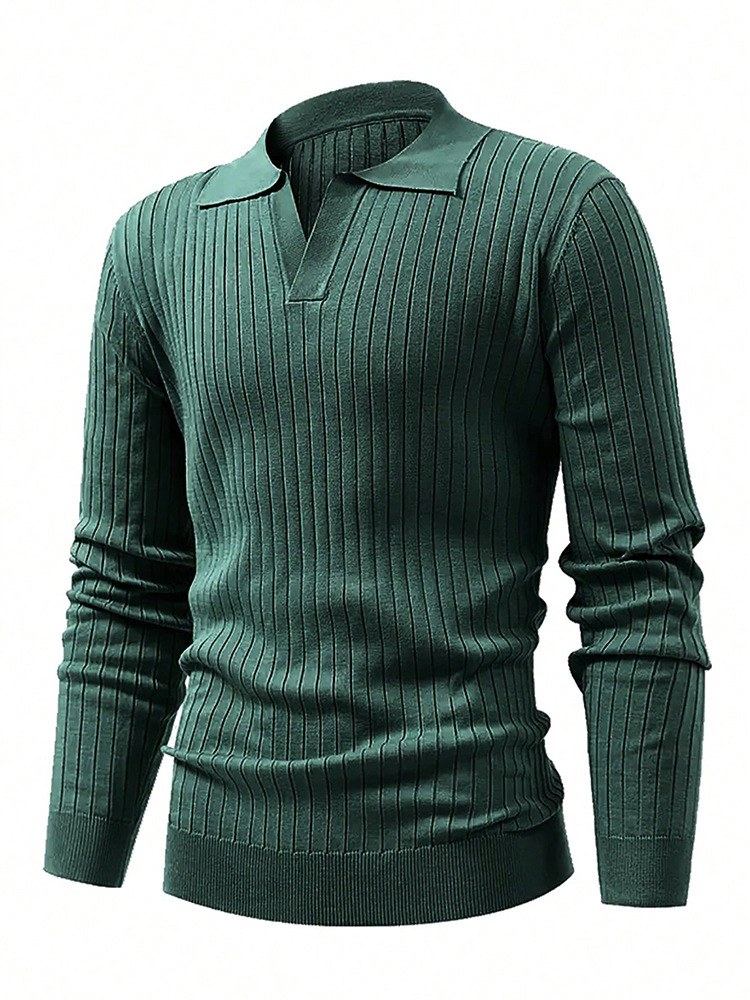 Title 14, Camisa Polo Slim Knit com Textura e Elasticidad...