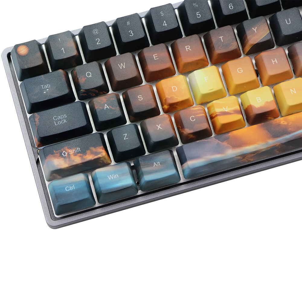 Five-sided Sublimation Process 71 Keys tastatur - Miniatyr 3