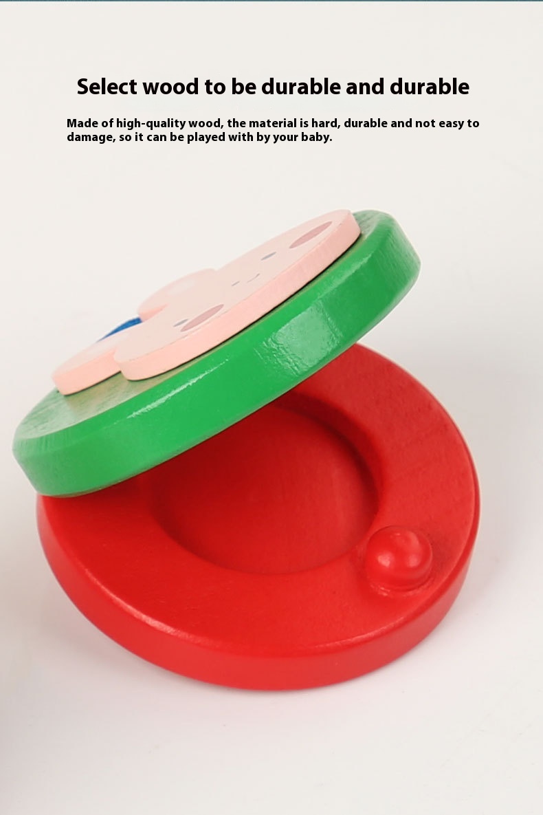 Title 9, Creative Wooden Childrens Castanet Orff Music ...