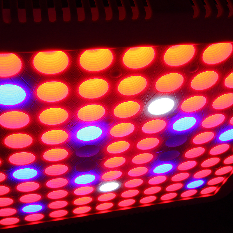 Close-up of LED array