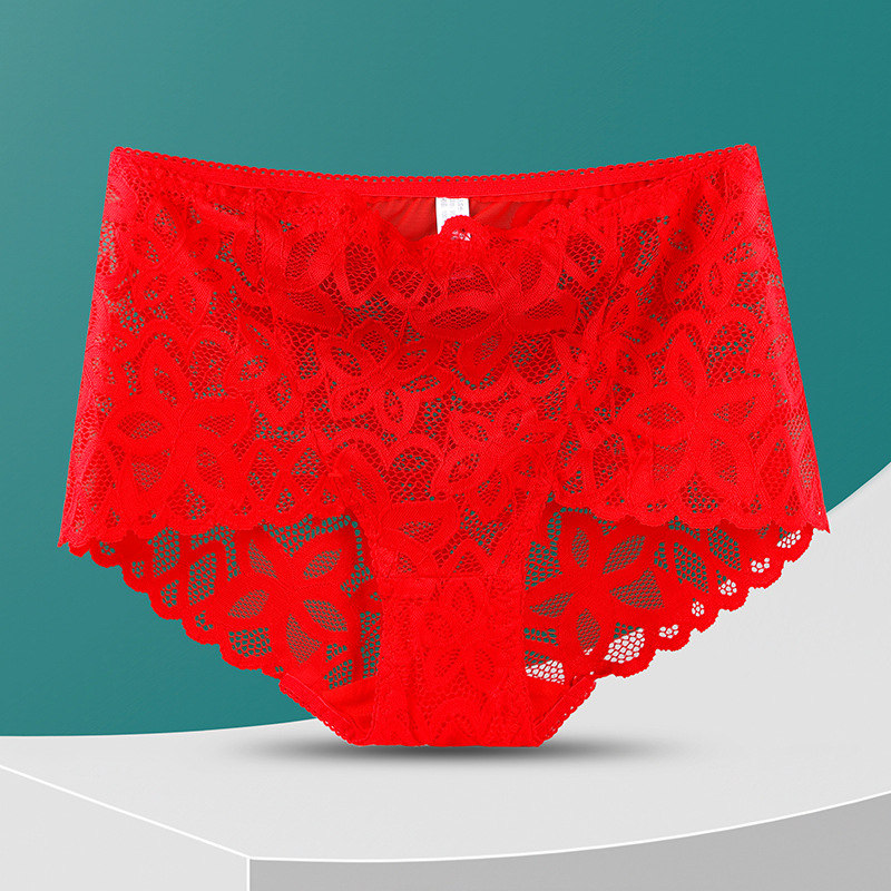 Title 8, Damen High Waist Panties mit Hollow Out Design ...