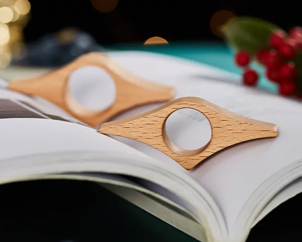 Wooden Finger Book Holder lifestyle photo 6