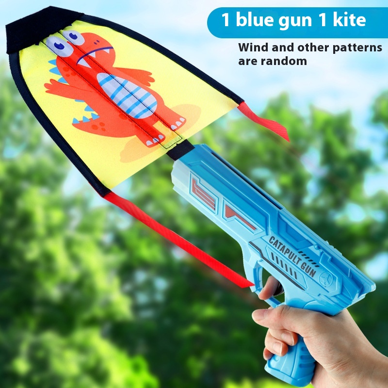 Title 7, Catapulta Kite Gun Niños Pistola Deslizante Niñ...