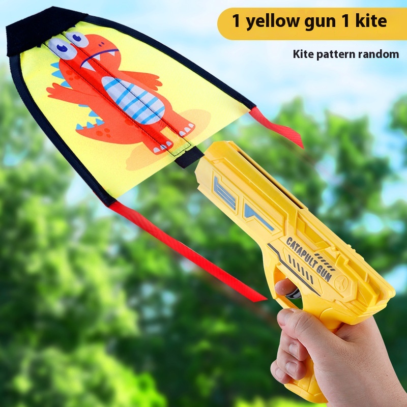 Title 8, Catapulta Kite Gun Niños Pistola Deslizante Niñ...