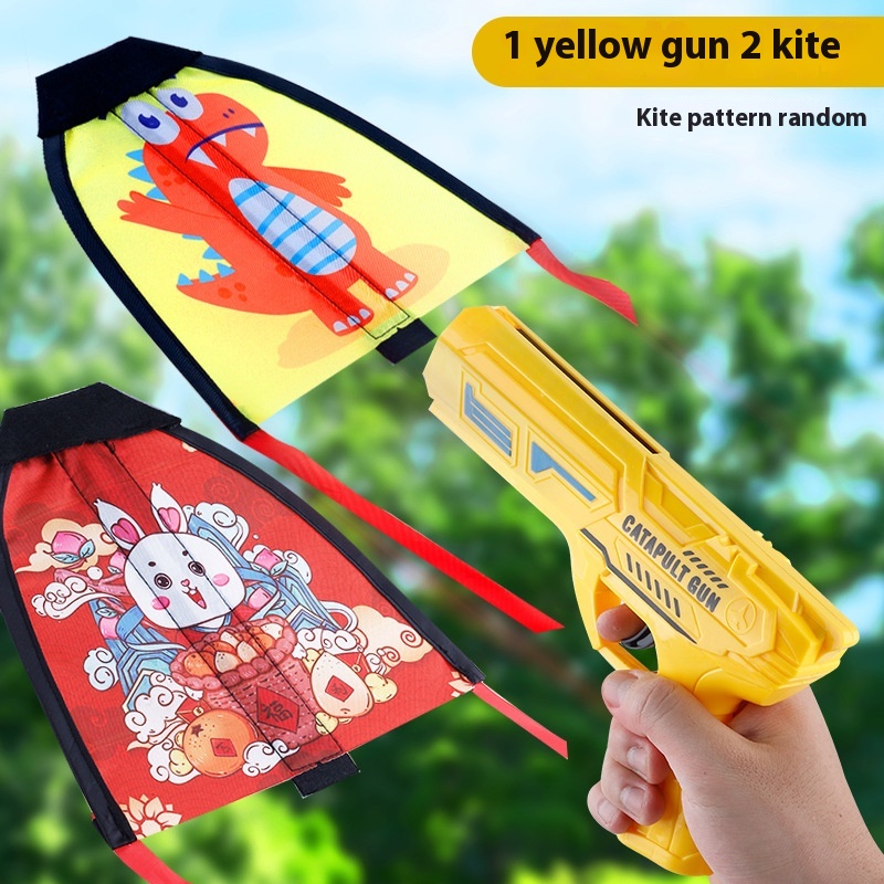 Title 11, Catapulta Kite Gun Niños Pistola Deslizante Niñ...