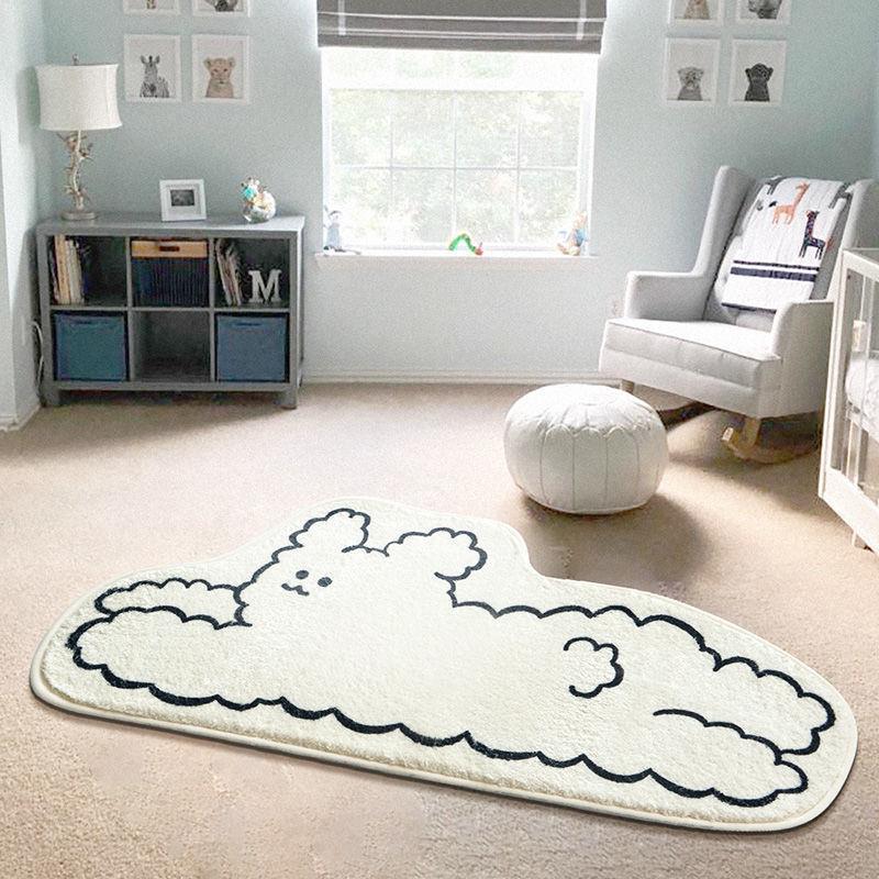 2404270540230320000 - Home Creative Bedroom Bedside Long Strip Carpet
