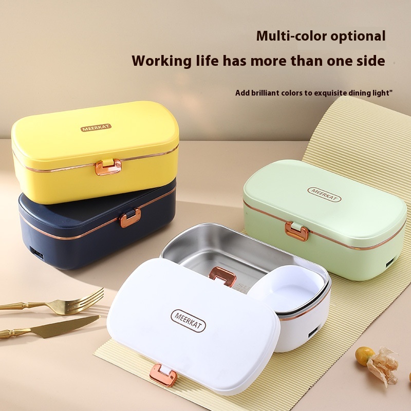 Title 3, Mini Heating Insulated Lunch Box Plug-in Electr...