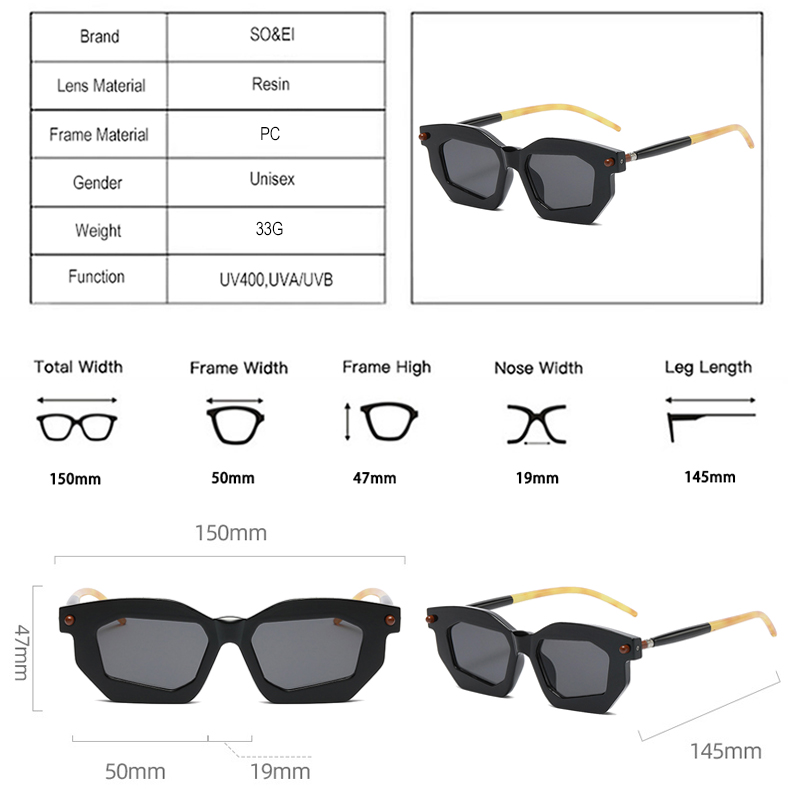 Title 1, Personalized Sunglasses Retro Style Small Frame...