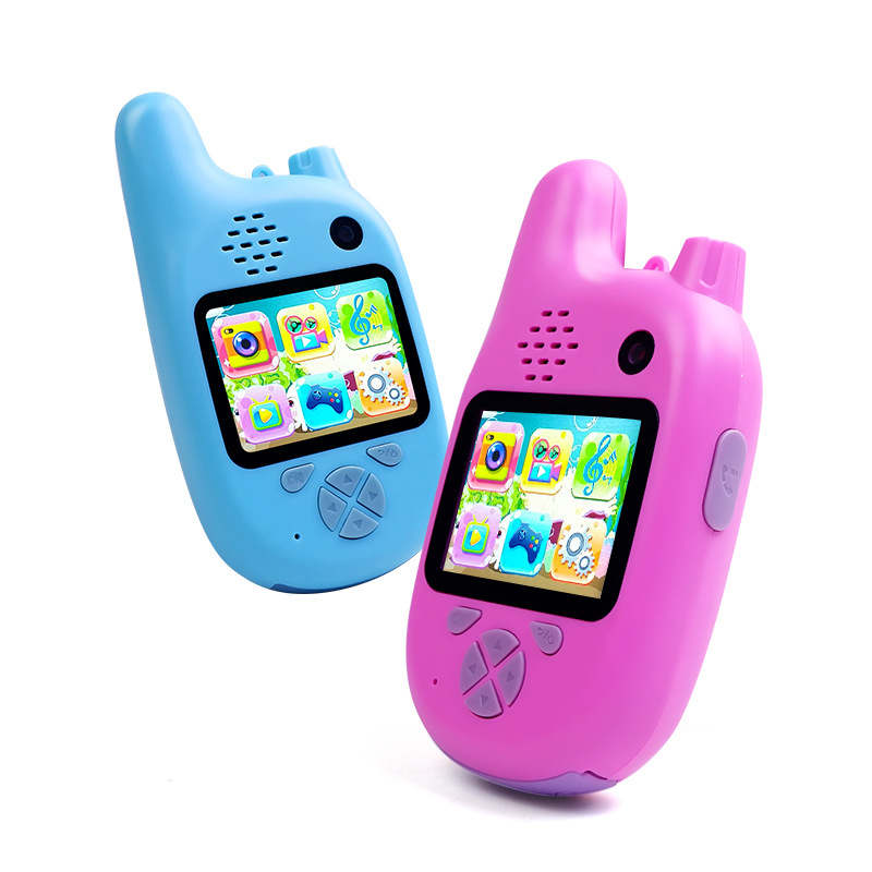 Title 4, Kids Walkie-Talkie Camera Toys Mini HD Cartoon ...