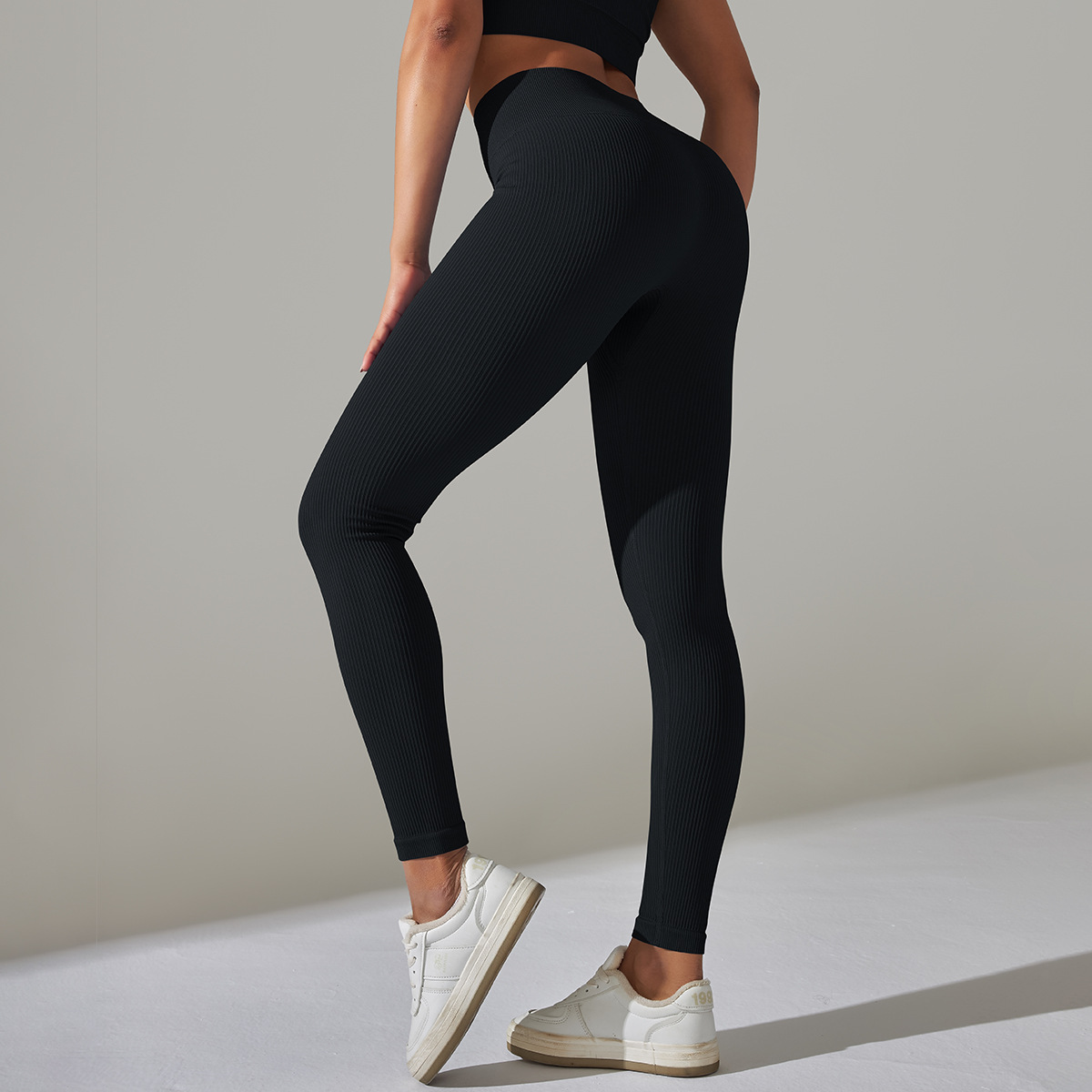 Title 2, Pantalon de yoga sport sans couture, couleur un...