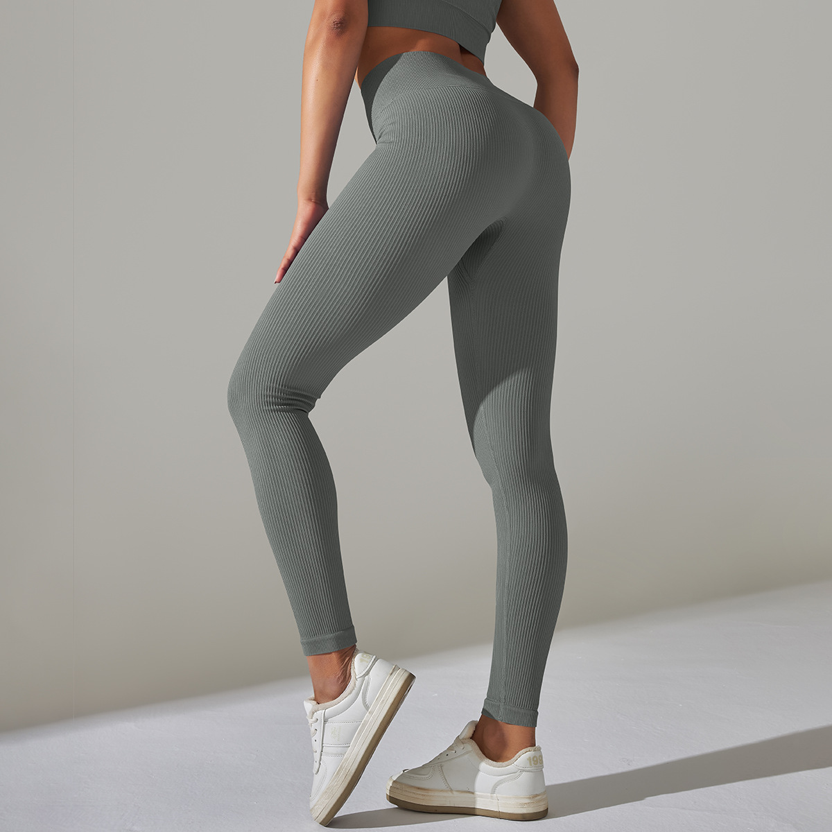 Title 3, Pantalon de yoga sport sans couture, couleur un...