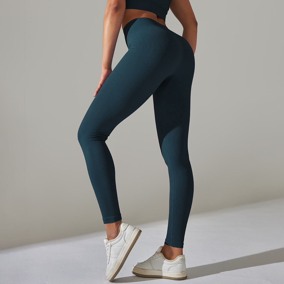 Title 10, Pantalon de yoga sport sans couture, couleur un...