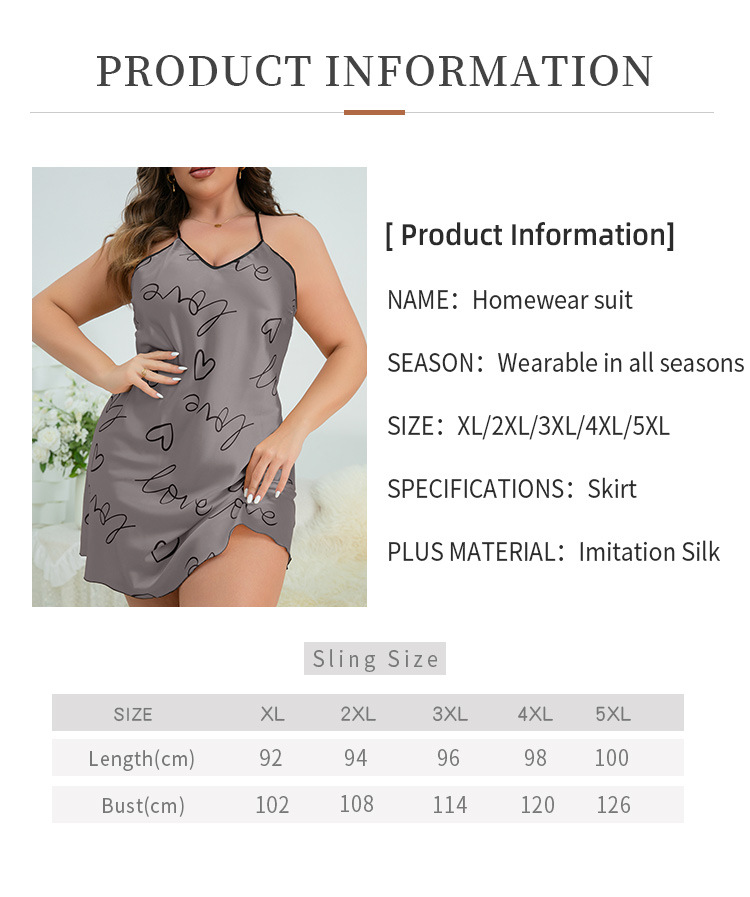 Title 2, Plus Size Womens Backless Slip Dress with Hear...