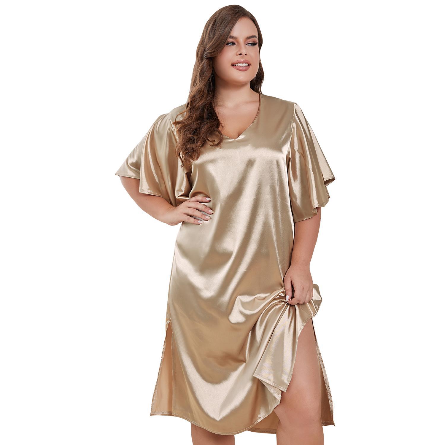 Title 12, European And American Plus Size Pajamas Women