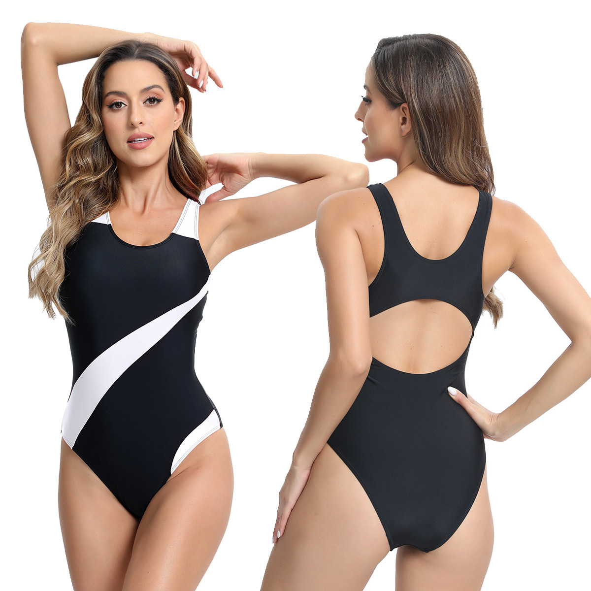 Title 9, One-piece Briefs Color Matching Tight