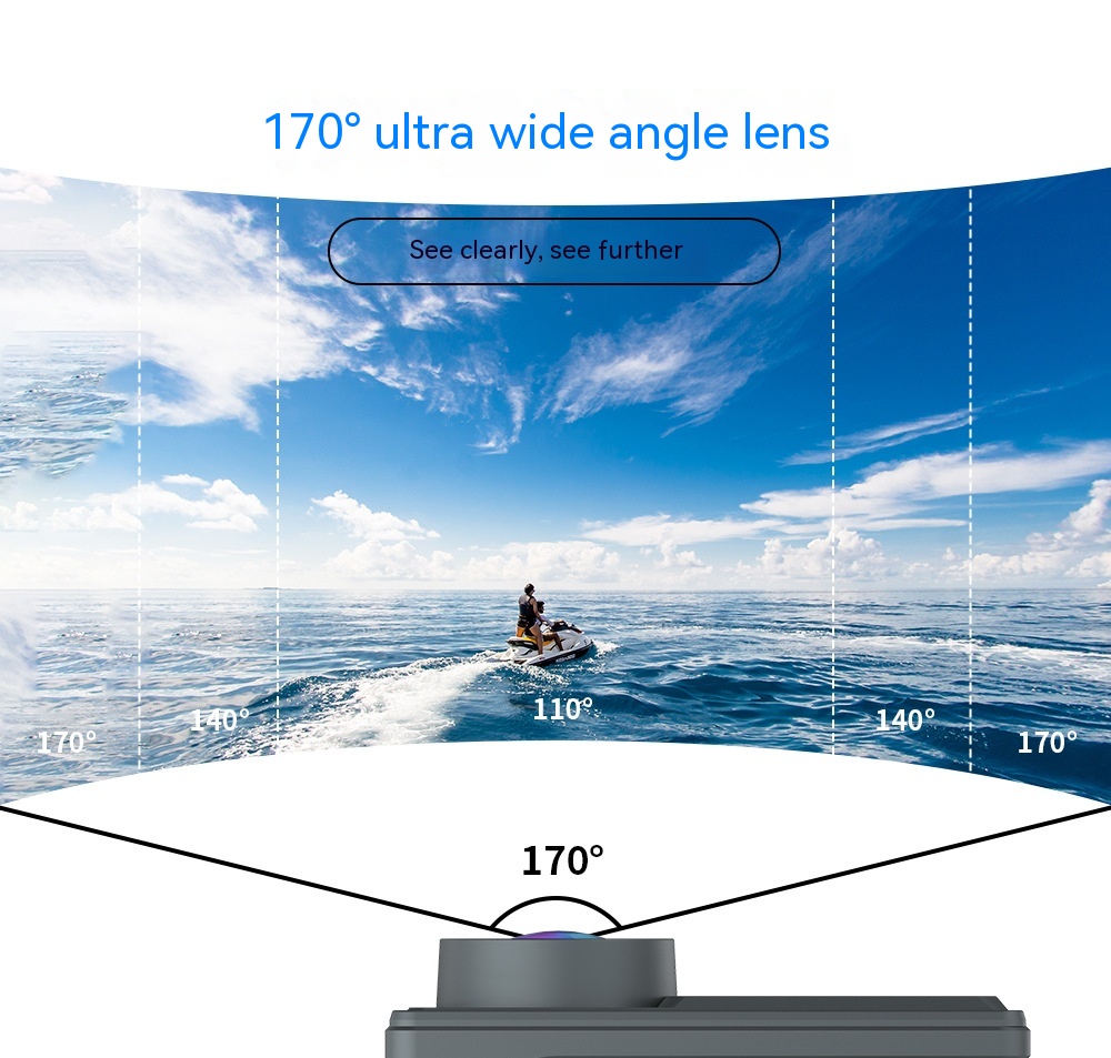 Title 5, Action Cam 5K Impermeabile WiFi con Telecomando...