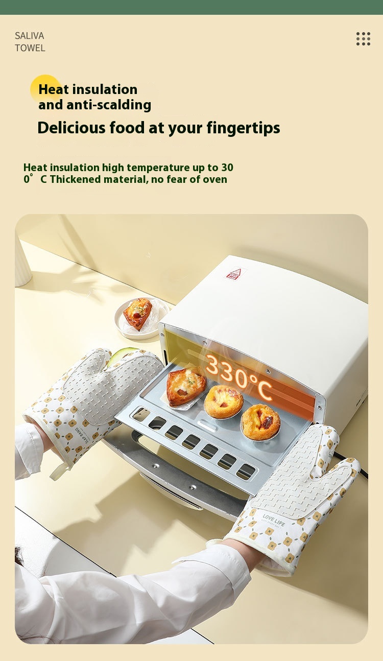 Title 3, Thickened Microwave Oven Heat Insulation Oven S...