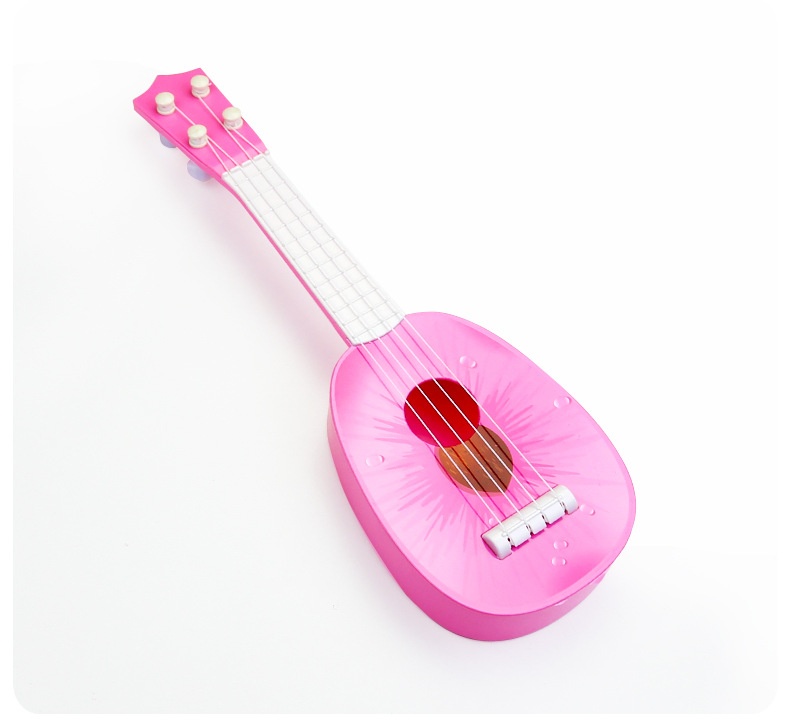 Title 12, Çocuk Eğitici Oyuncaklar Mini Ukulele Meyve Müz...