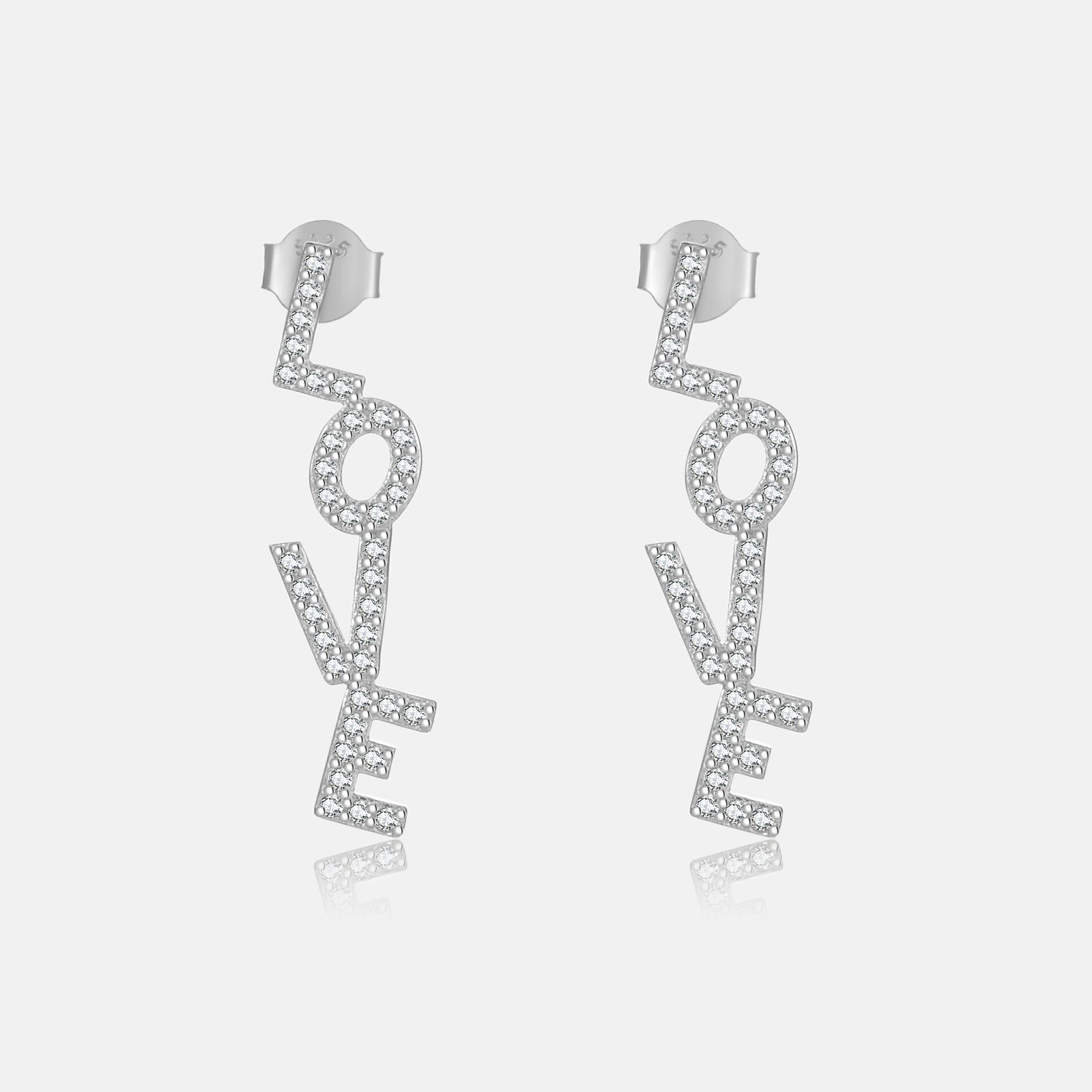 Title 1, Fashion S925 Sterling Silver English Letters