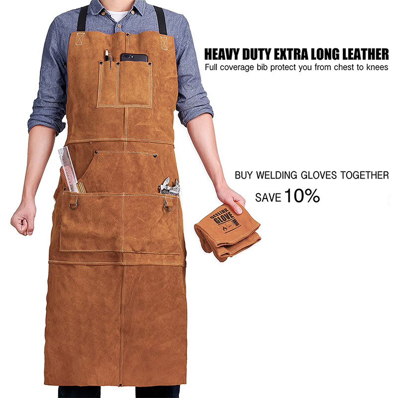 Title 1, Double-sided Velvet Apron Fire Retardant Labor ...