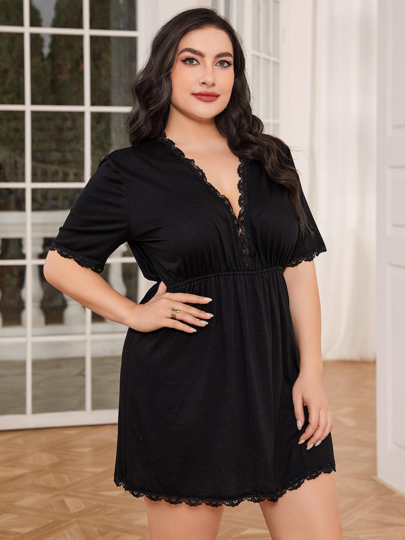 Title 2, European And American Plus Size Pajamas For Women