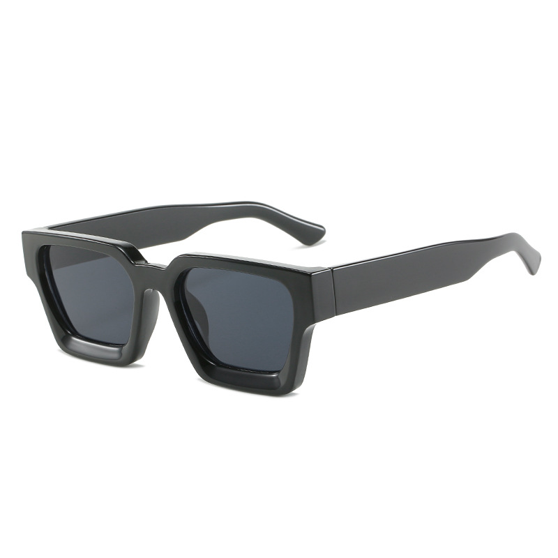 Title 2, Trendy Square Personality Large Frame Sunglasses