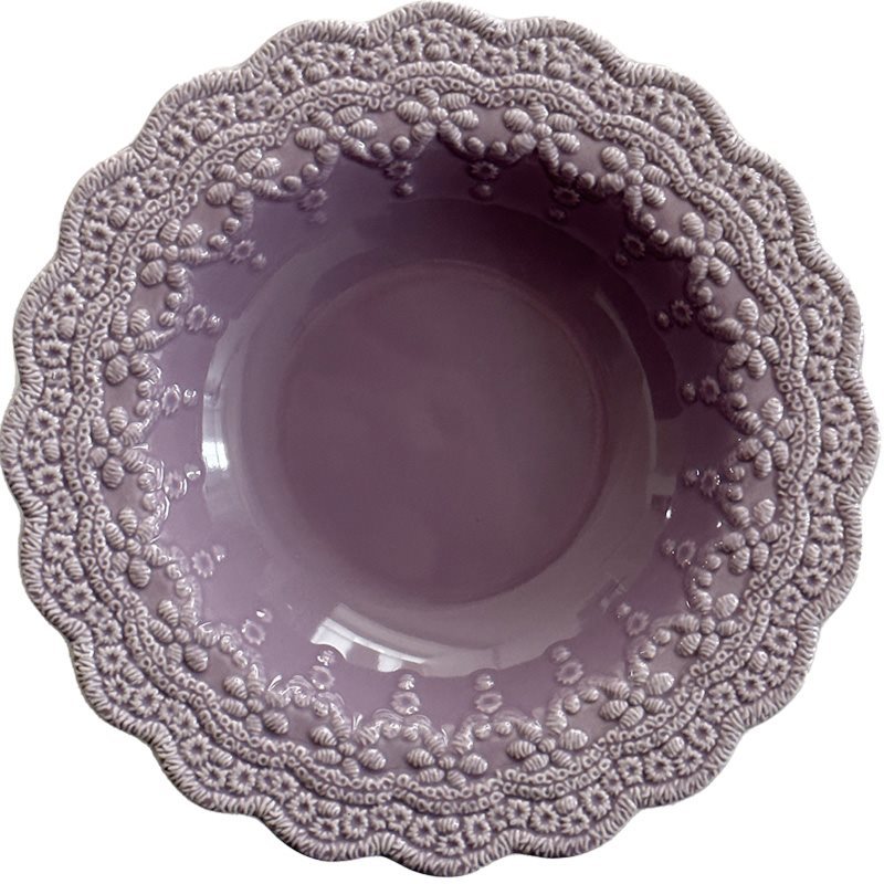 Title 4, French Purple Lace Ceramic Tableware Girl Heart...