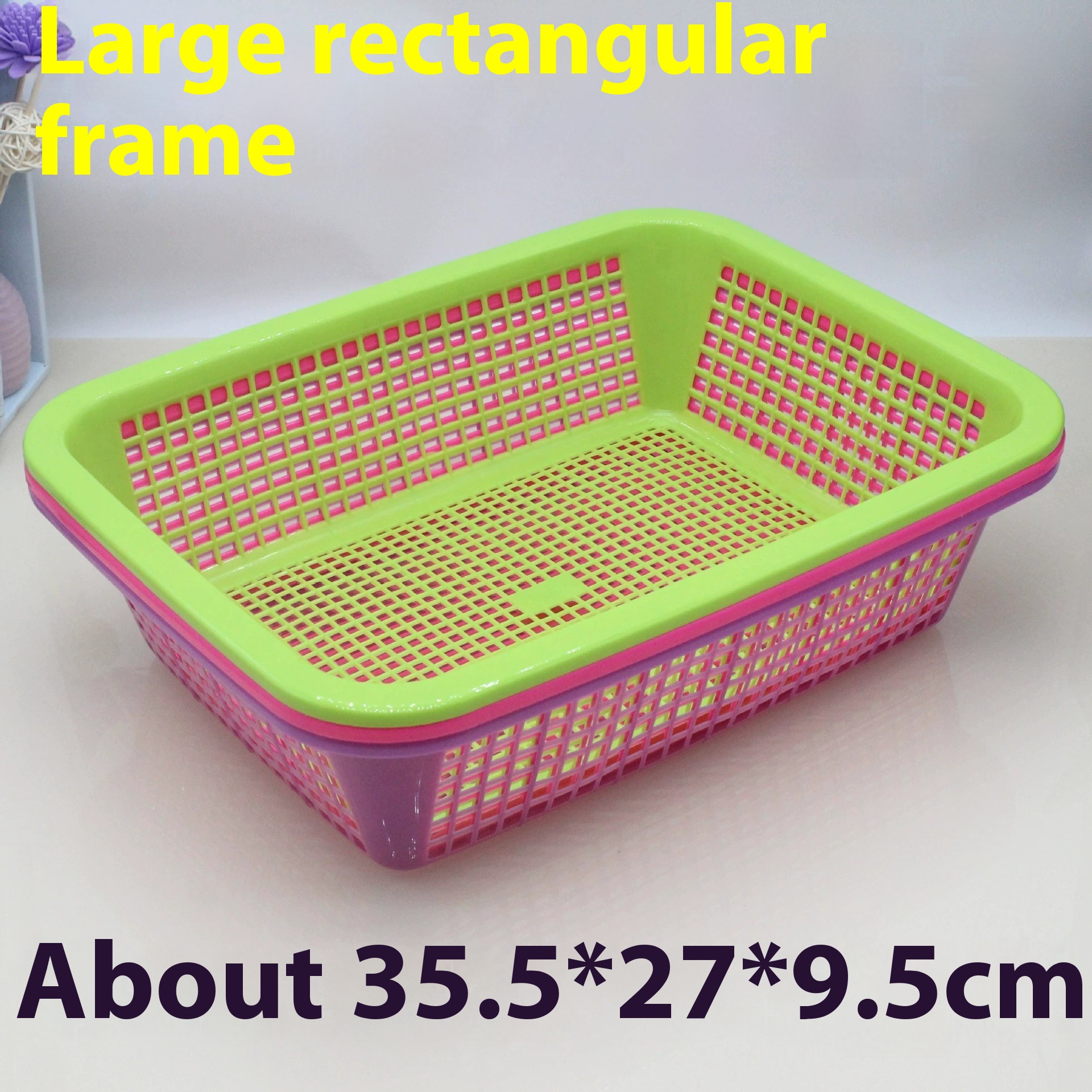 Title 9, Rectangular Vegetable Basket Storage Vegetable ...