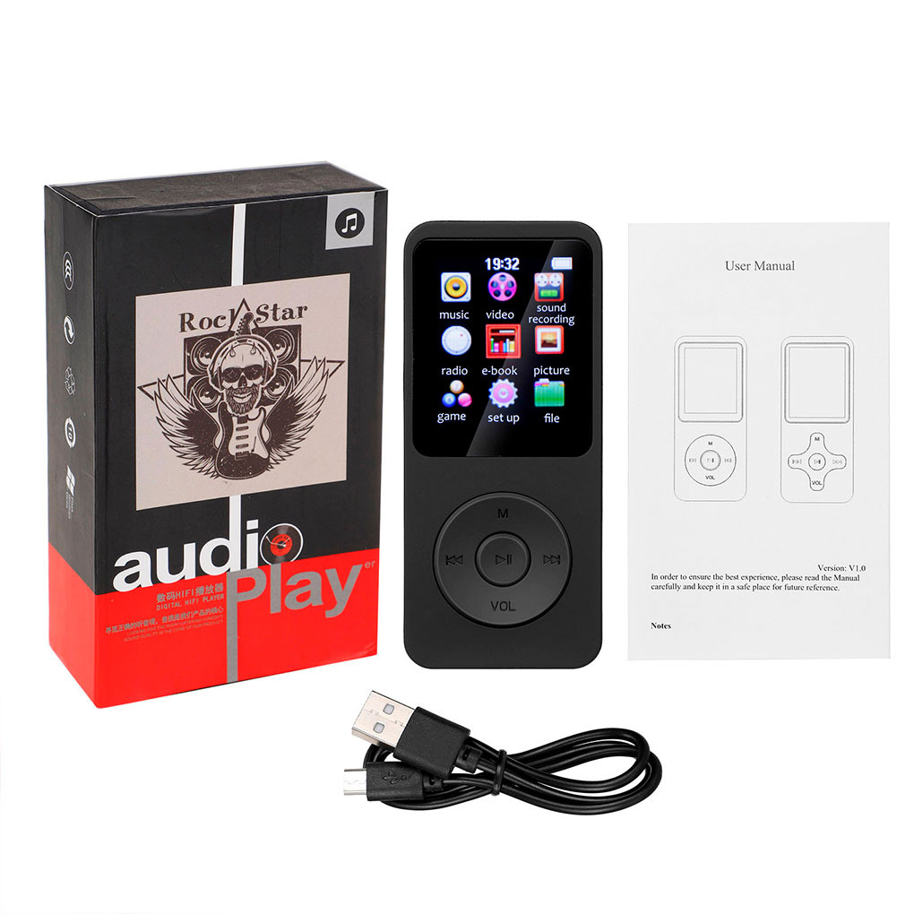 Title 1, MP3 Walkman Student Edition Touch Bluetooth MP4...