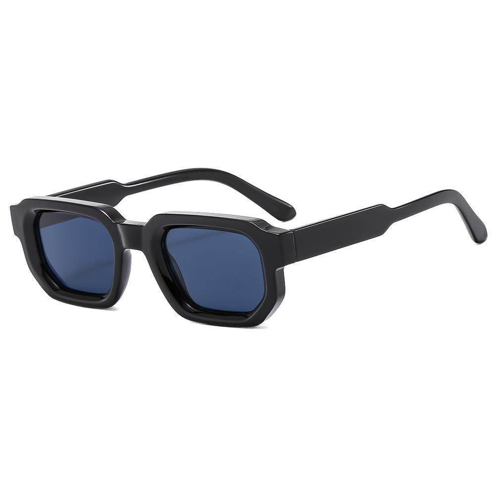 Title 4, Retro Square Thick Small Frame Fashion Sunglass...