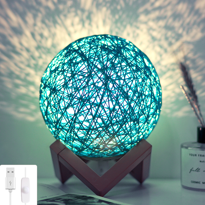 Star Night Light Bedroom Girl Heart Lamp