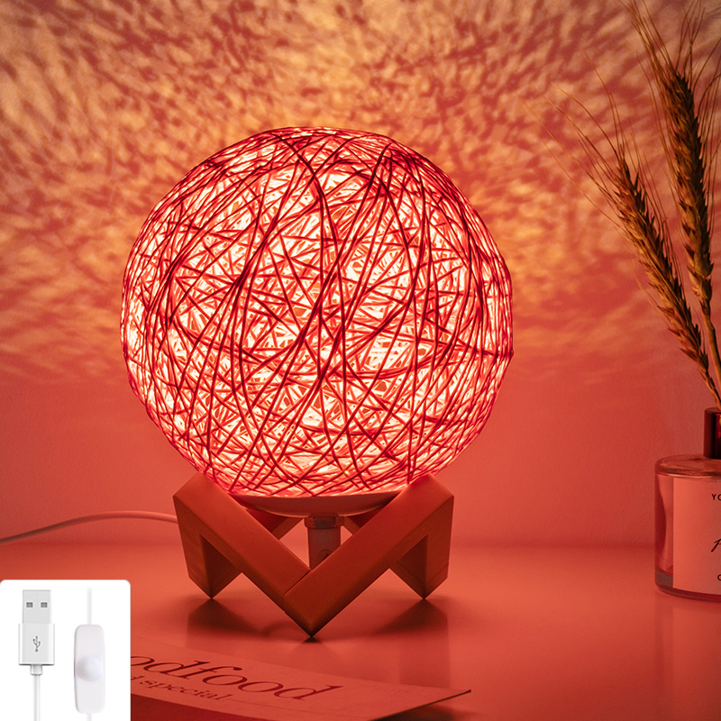 Star Night Light Bedroom Girl Heart Lamp
