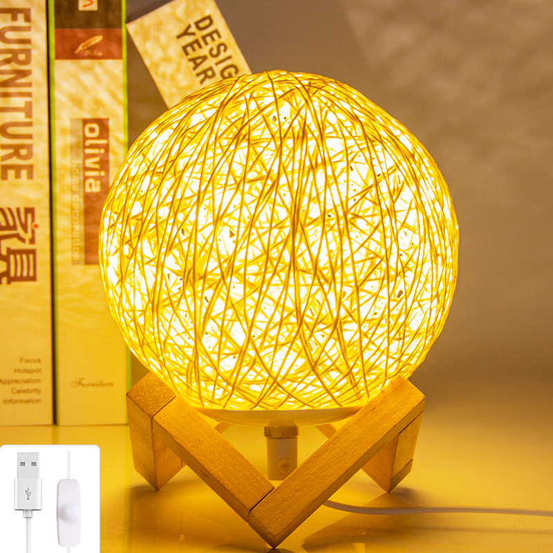 Star Night Light Bedroom Girl Heart Lamp