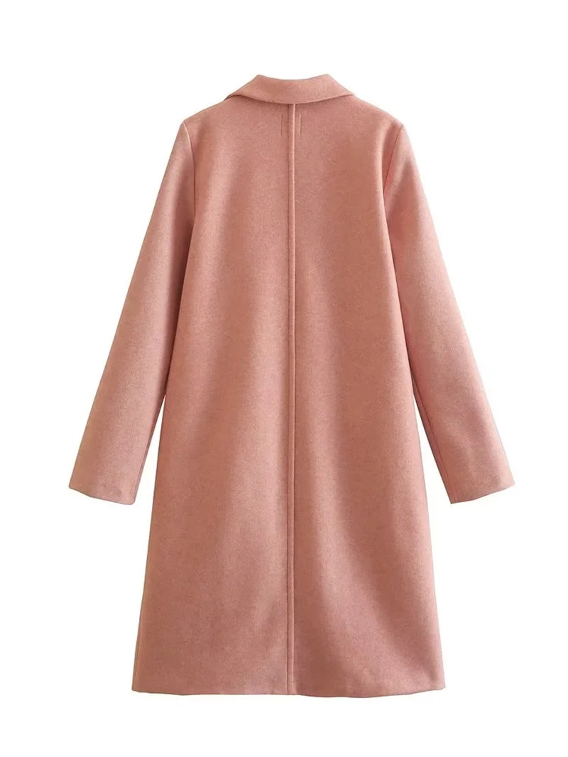 Title 9, Cappotto casual da donna in lana con revers, se...