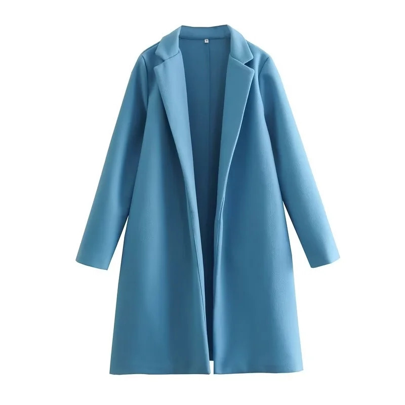 Title 11, Cappotto casual da donna in lana con revers, se...