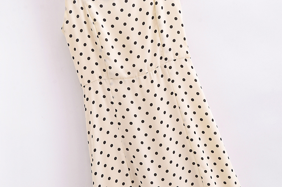 Title 8, Retro Dots Printing Slip Dress