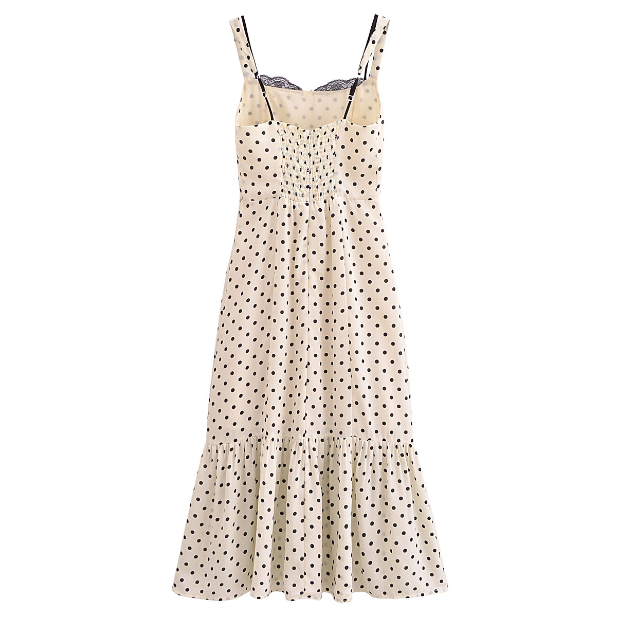 Title 21, Retro Dots Printing Slip Dress