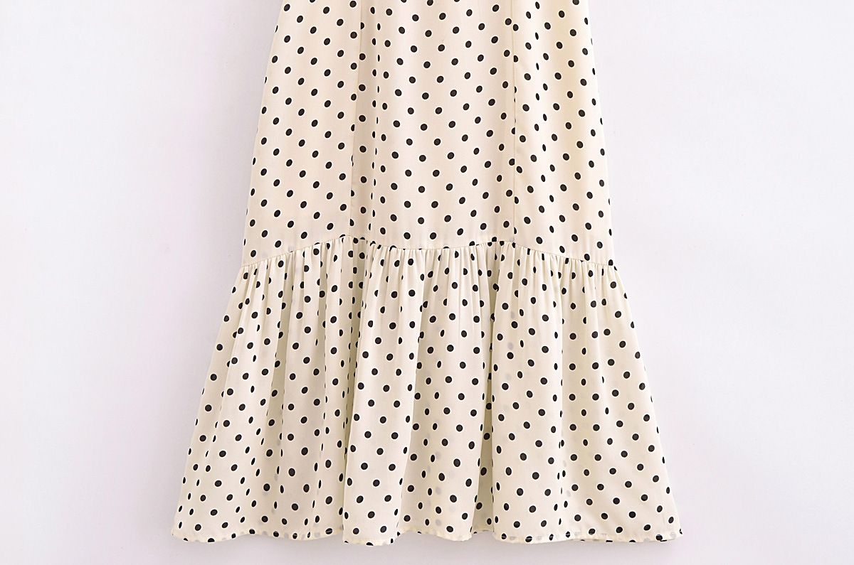 Title 22, Retro Dots Printing Slip Dress