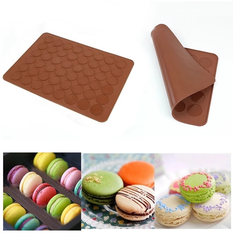 Title 5, High Temperature Resistant Macaron Silicone Bak...