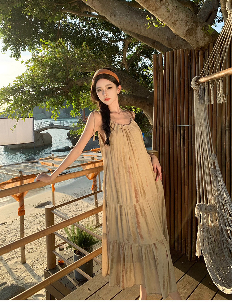 Title 9, Nanfa Holiday Pleated Suspender Dress