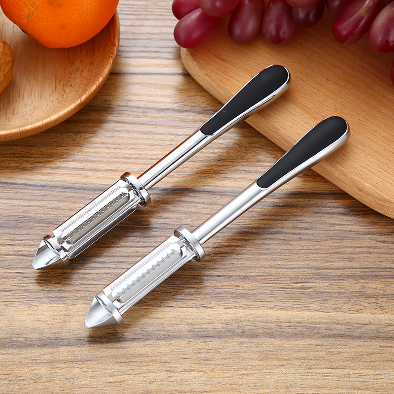 Title 3, Multi Functional Zinc Alloy Five In One Peeler