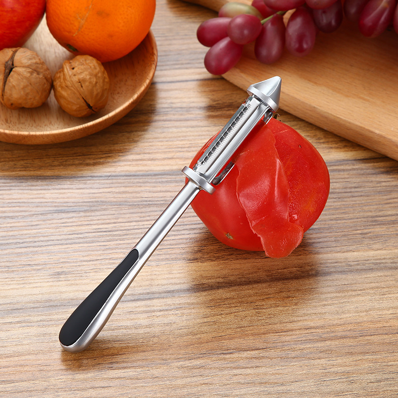 Title 8, Multi Functional Zinc Alloy Five In One Peeler