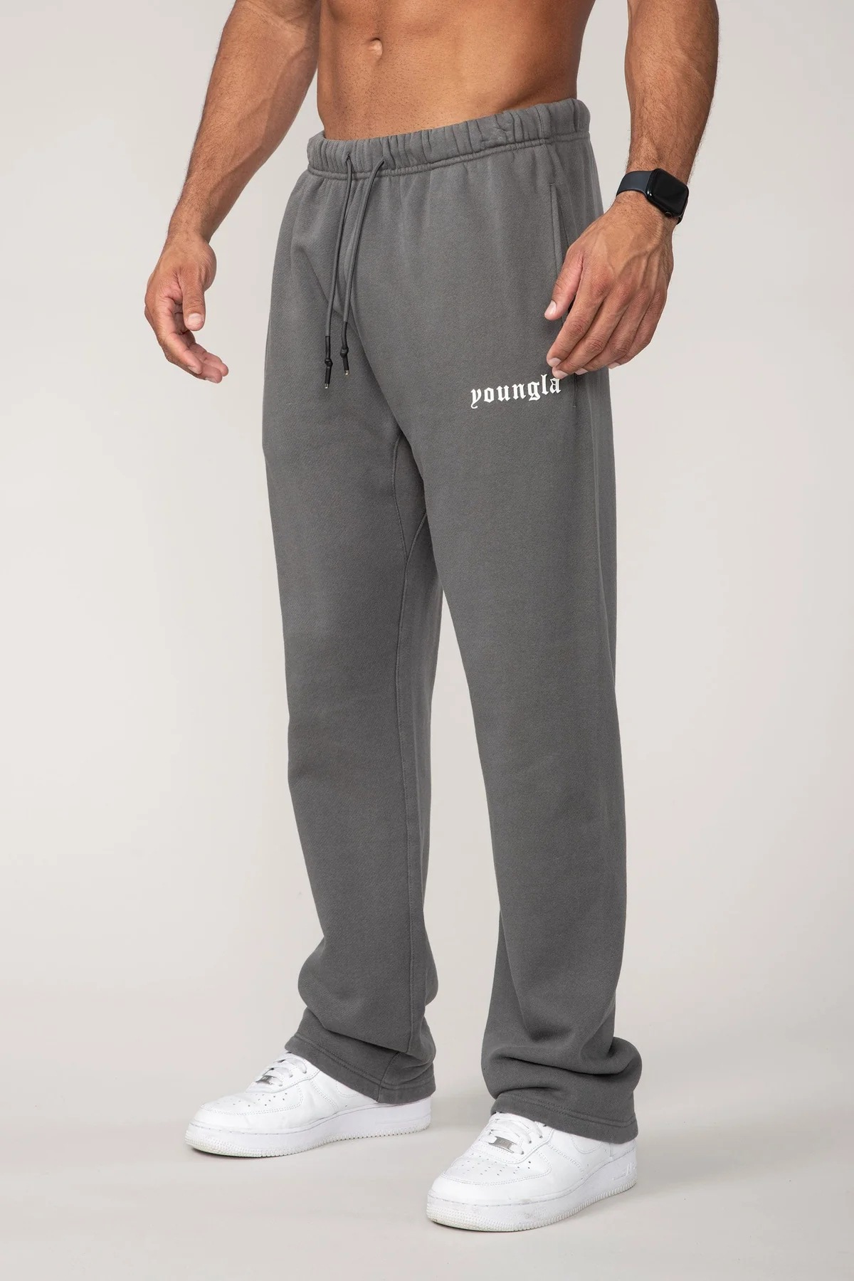 Title 16, Pantaloni casual da uomo in cotone per corsa, g...