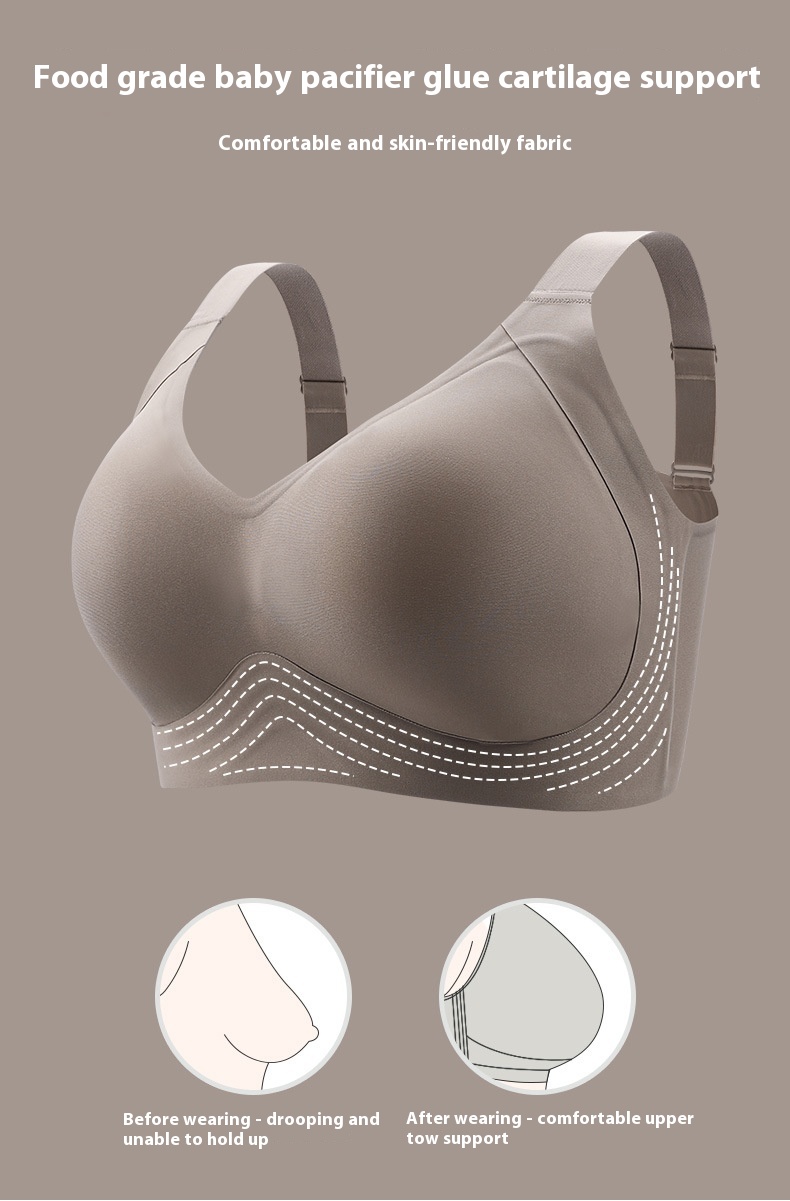 Title 12, Female Comfortable Thin Gathering Bra