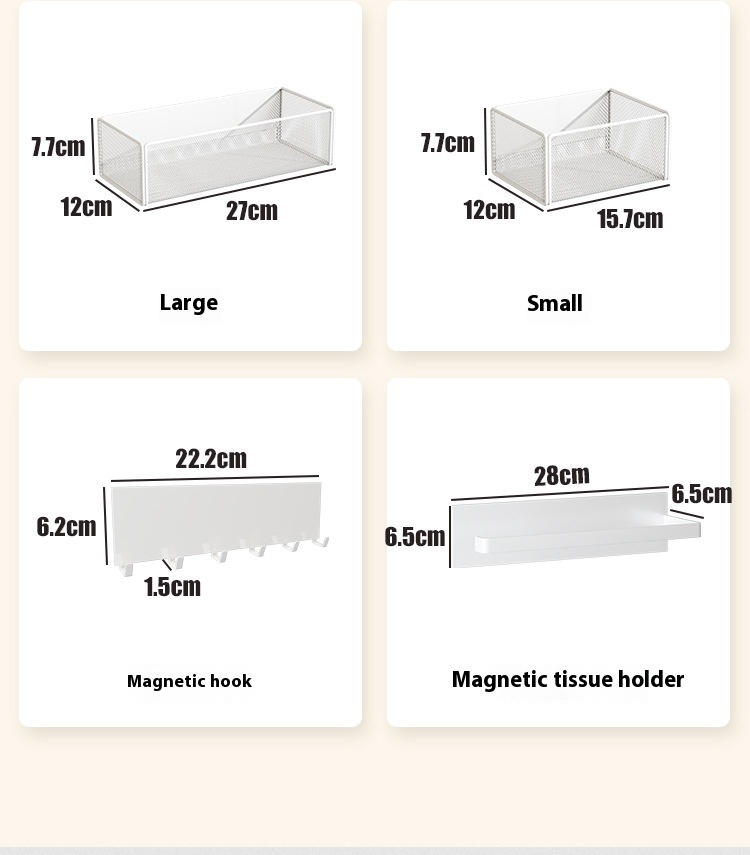 Title 1, Refrigerator Magnetic Rack Side Storage Side