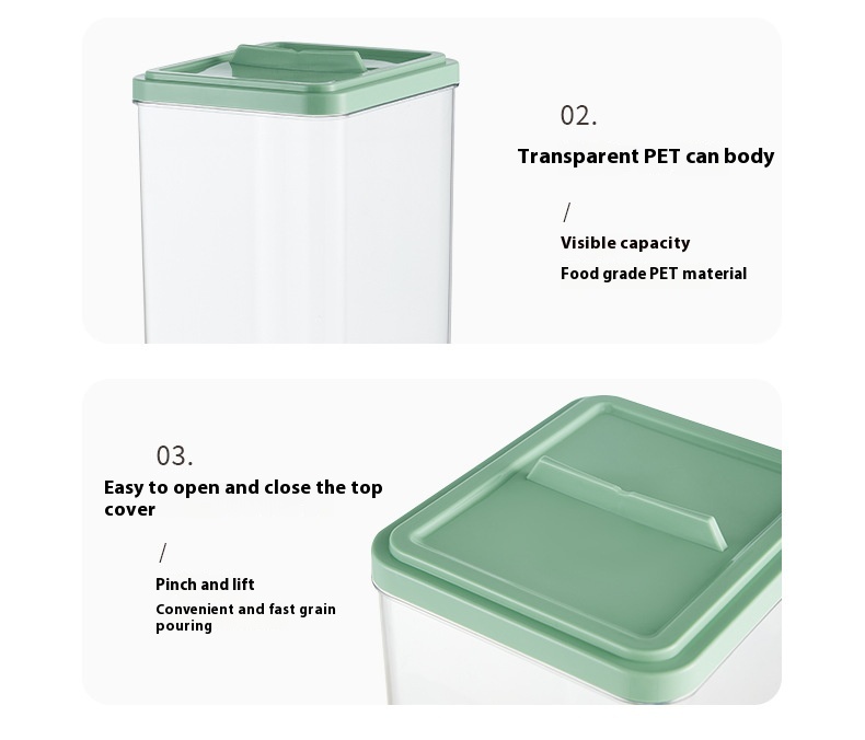 Title 11, Kitchen Storage Large Capacity Rice Bucket Cere...